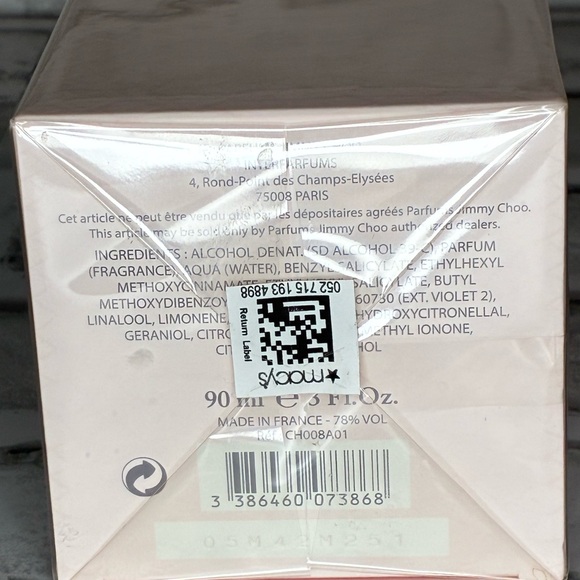 Jimmy Choo Eau de Toilette 3 Oz NIB - Picture 3 of 8